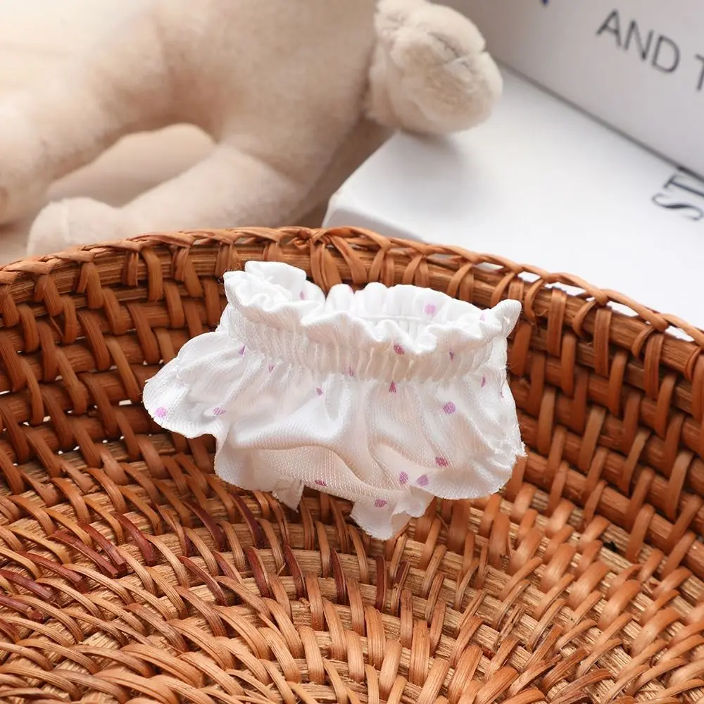 PP-Baumwoll-Puppenhöschen, modische Kleidung, neue Multistyles-Puppenunterwäsche, Spitzenunterwäsche für 10 cm Baumwollpuppen/für 13 cm Tierpuppe – Detail 4