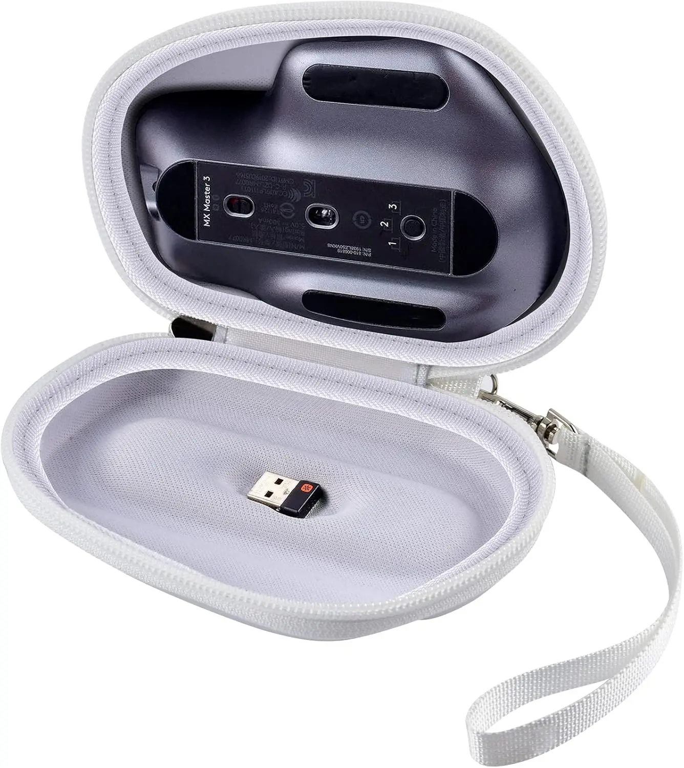 Étui Compatible avec la souris sans fil avancée Logitech MX Master 3s/ Master 3/ Mx Master 2s, boîte de rangement pour souris Bluetooth Portable