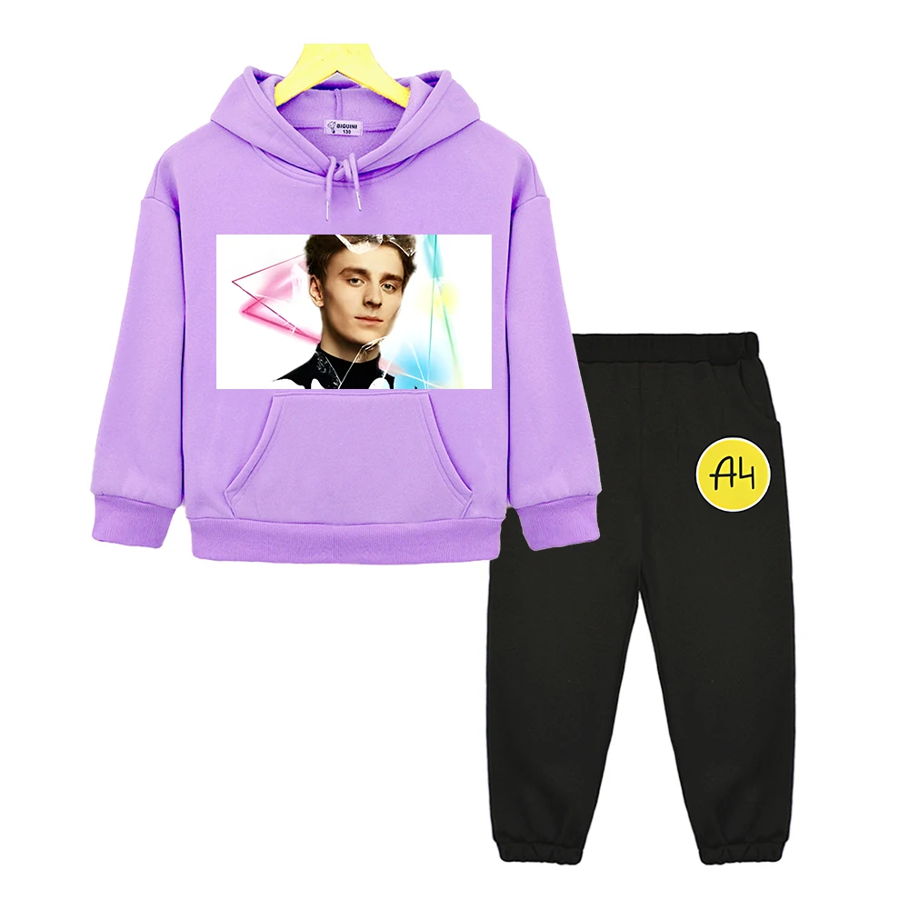 

Влад А4 наборы с капюшоном Детская эксклюзивная одежда осенняя Толстовка Куртка А4 куртка для девочки флисовый пуловер игры кавайная Аниме Толстовка