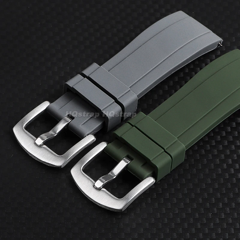 Universal Waterproof Silicone Watchband - Quick Release, Sport Soft Wristband, 20mm/22mm
