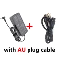 With AU plug