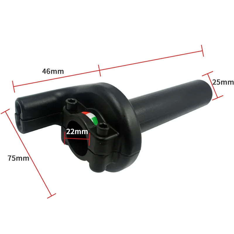 7/8\'\' 22MM Motorcycle Quick Throttle Grip Cable Throttle Tube Twiste Handlebar For Yamaha Honda Kawasaki Dirt Bike Moped Scooter