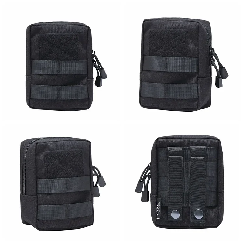 Taktische 600D Outdoor Taille Tasche Molle Tasche Werkzeug Reißverschluss Taille Pack Hungitng Zubehör Gürtel Tasche – Detail 3