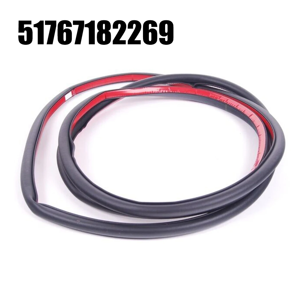 

Black Front Door Rubber Sealing Strip Seal For BMW 5' F10 F18 LCI 520 OEM Number 51767182269 Car Accessories
