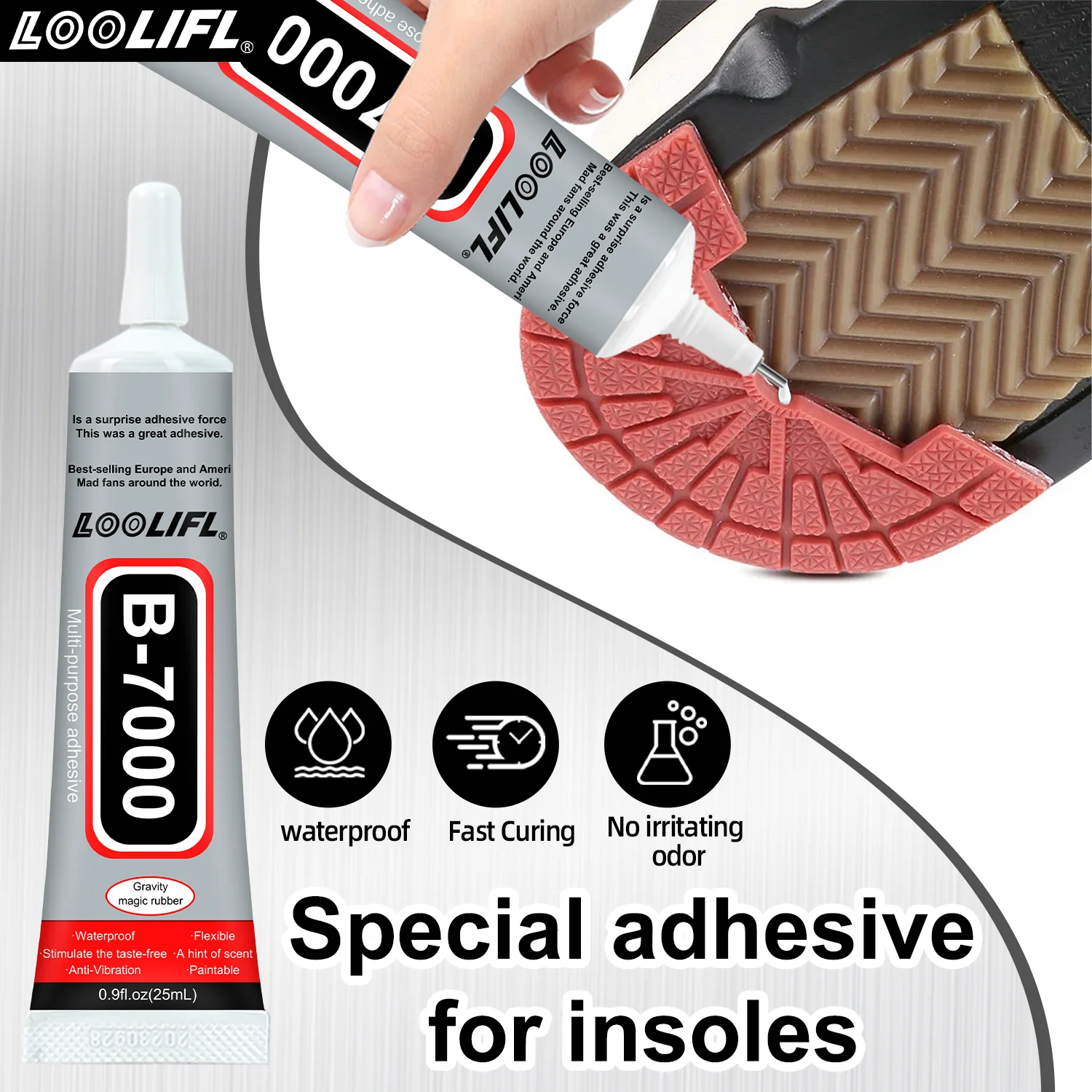 High-Strength Waterproof Transparent Repair Adhesive with Precision Applicator - Ideal for Screen, Glass, and Plastic DIY Projects