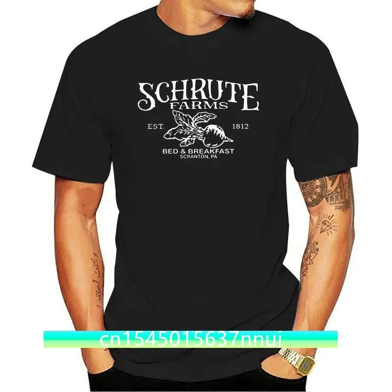 

Schrute Farms t shirt Paper Co Inc Scranton PA The Office Dwight Mens adult USA