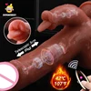Big Dildo Wireless Vibrator for Women Clitoris Lick Stimulator Telescopic Massage Vaginal Sex Machine Oral Sex Toy for Adults 18 1