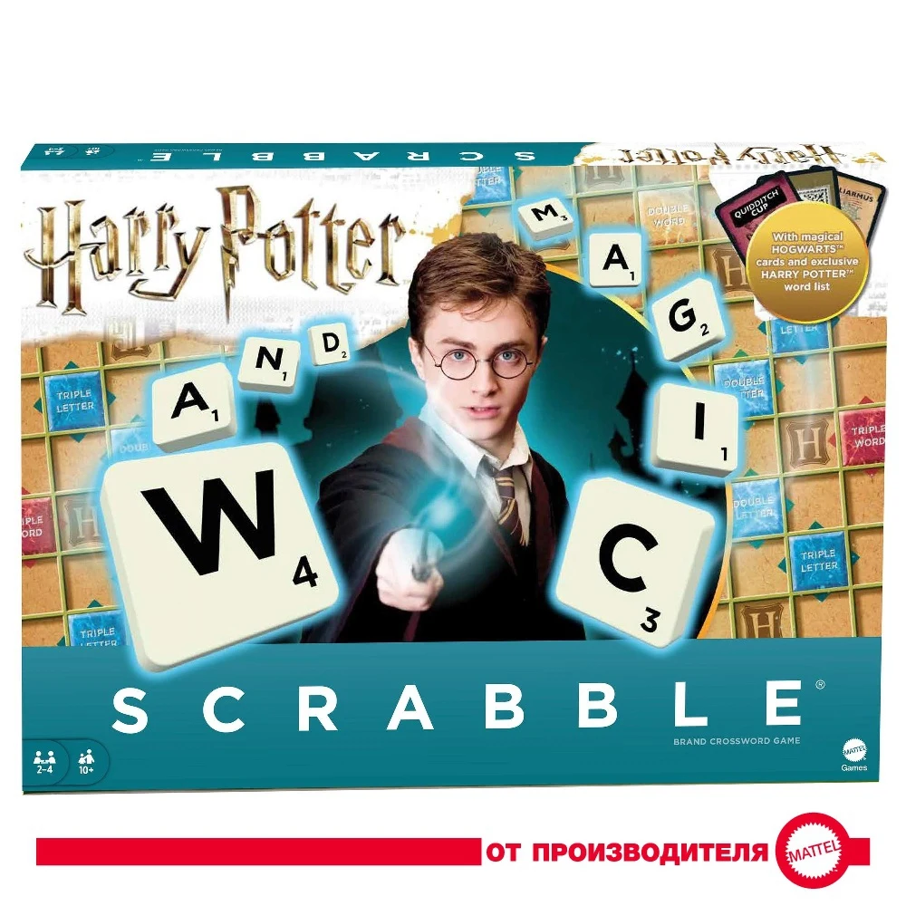 Игра настольная Games Scrabble Гарри Поттер GYX13 | Игрушки и хобби