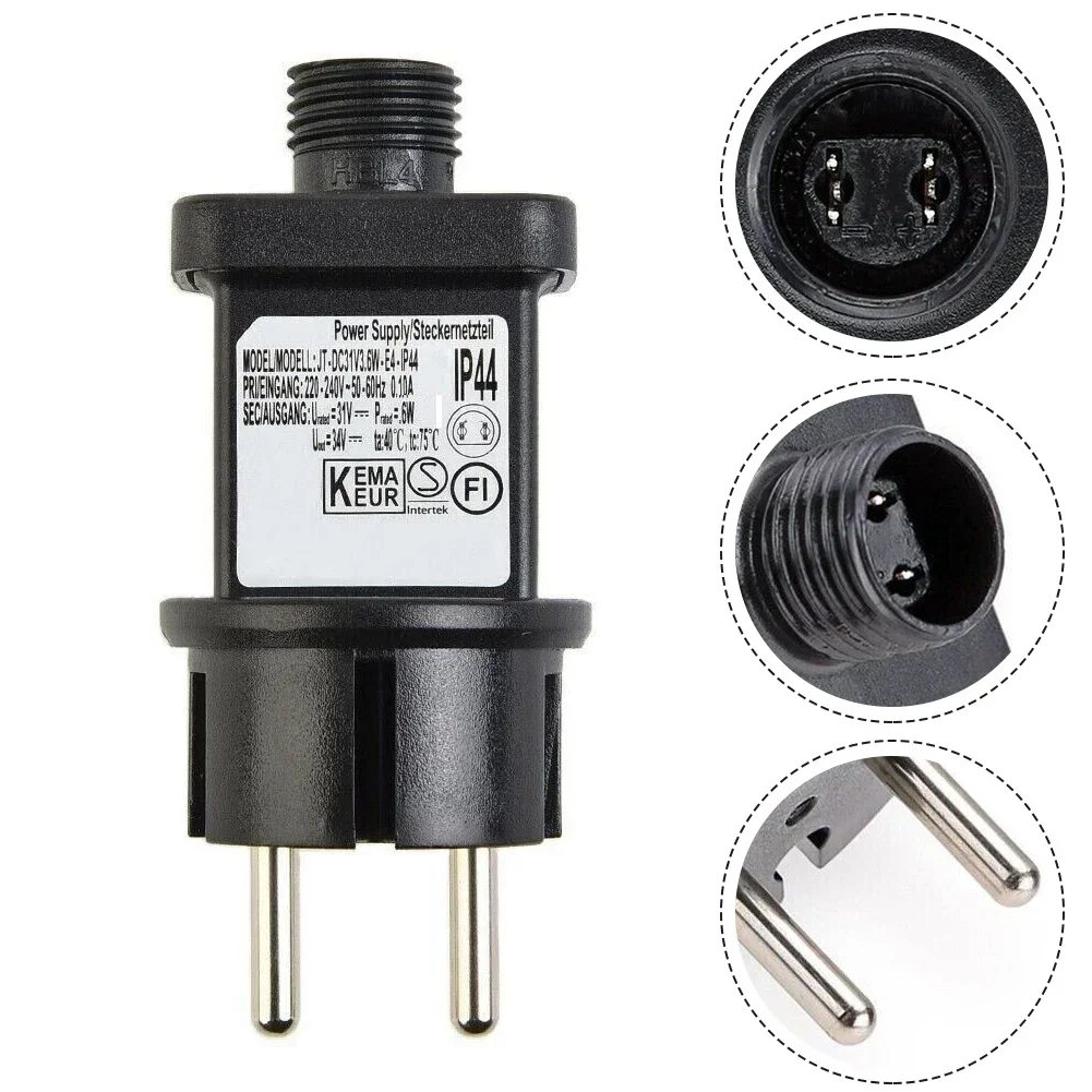 LED Fairy Lights Power Supply Adapter Transformer Driver IP44 31V Max 6W 3.6VA / 9Watts 31v 3.6W For Low Voltage String wall charger adapter,phone charger plug,phone charging adapter