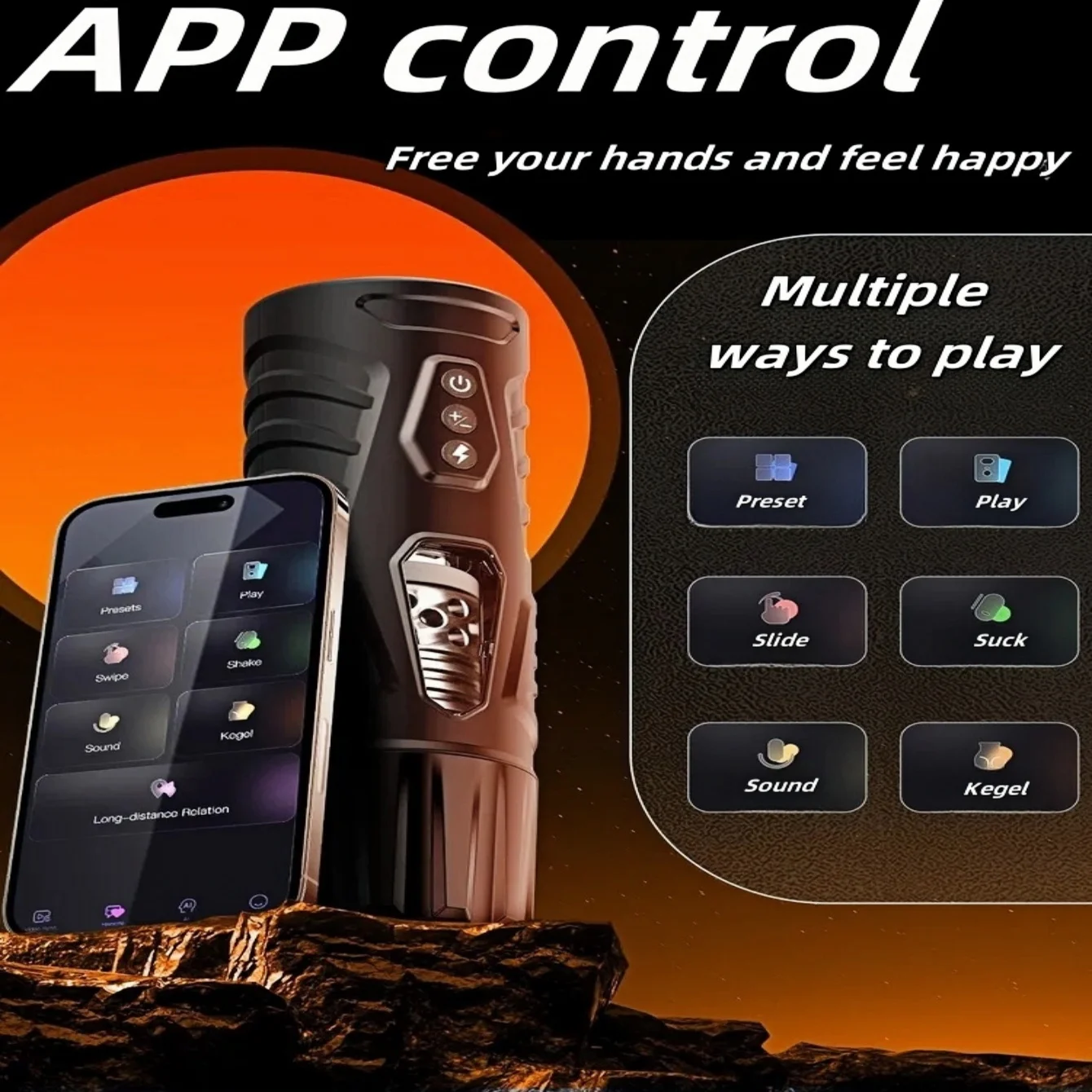Automatic male masturbator with 7 extractor and vibrator functions pocket pussy masturbator Pocket Cat Male vibrator penis pump