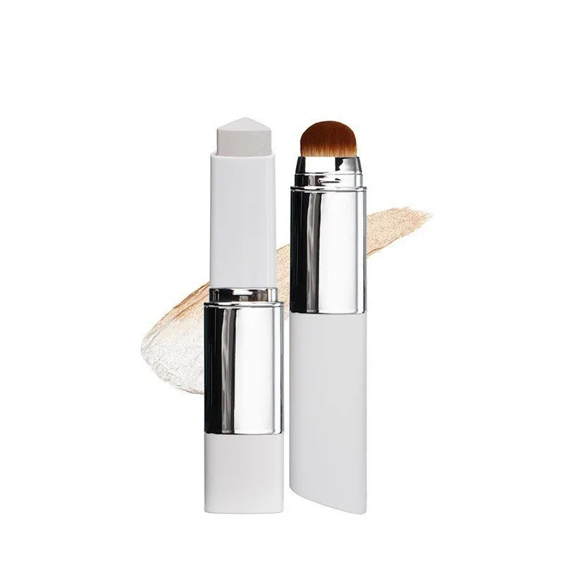 2-in-1 Color-Changing Foundation Stick Liquid Lightweight Moisturizing Brightening Foundation Color Changing For All Skin Types