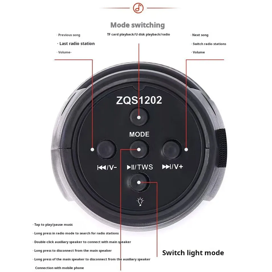 XIAOMI Portable Bluetooth Wireless Mini Speaker Support USB Disk TF Card Wireless Loudspeaker Box Home Karaoke Colour Light