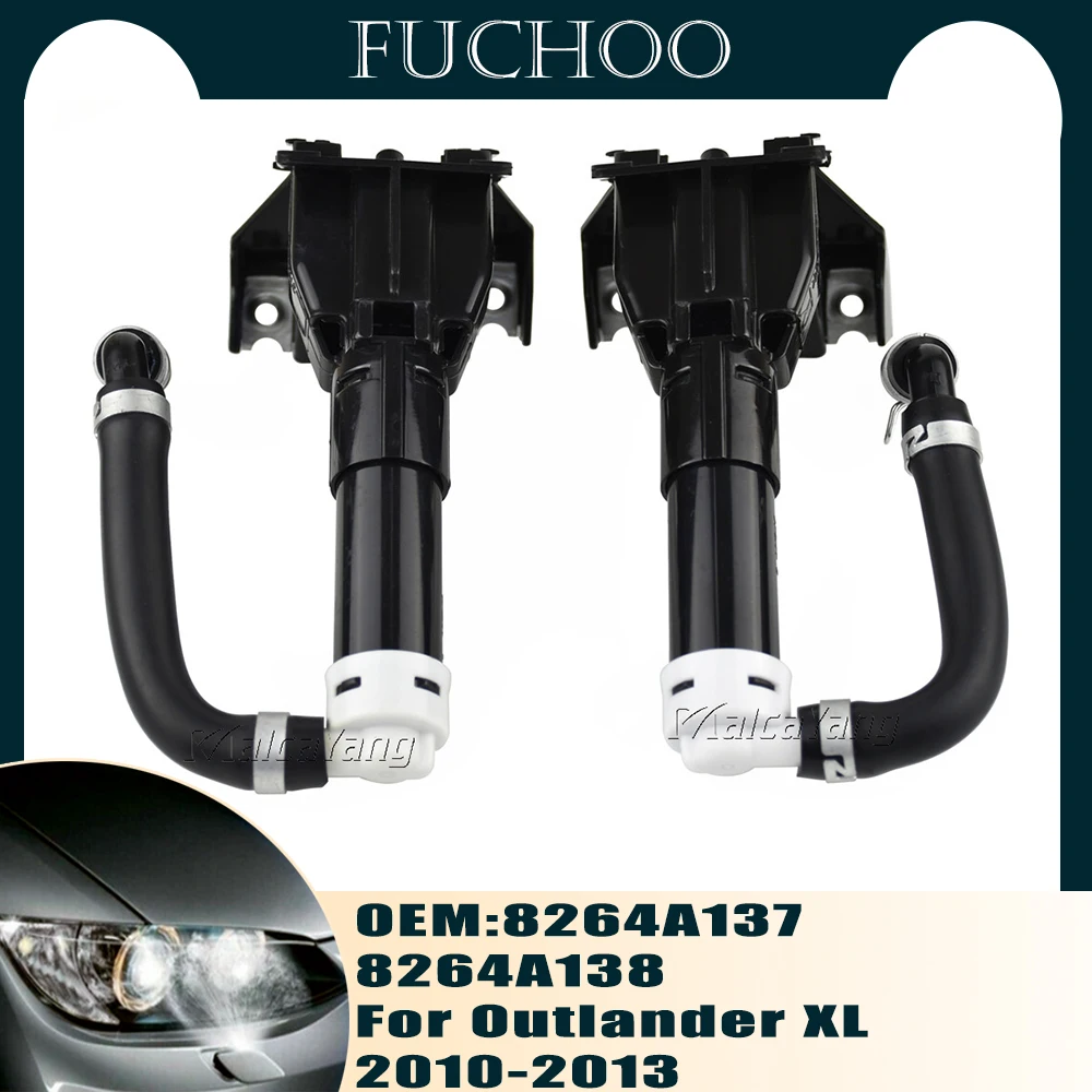 

Front Left/Right Bumper Headlight Washer Nozzle 8264A137 8264A138 for MIT SUBISHI OUTLANDER XL 2010 2011 2012 2013