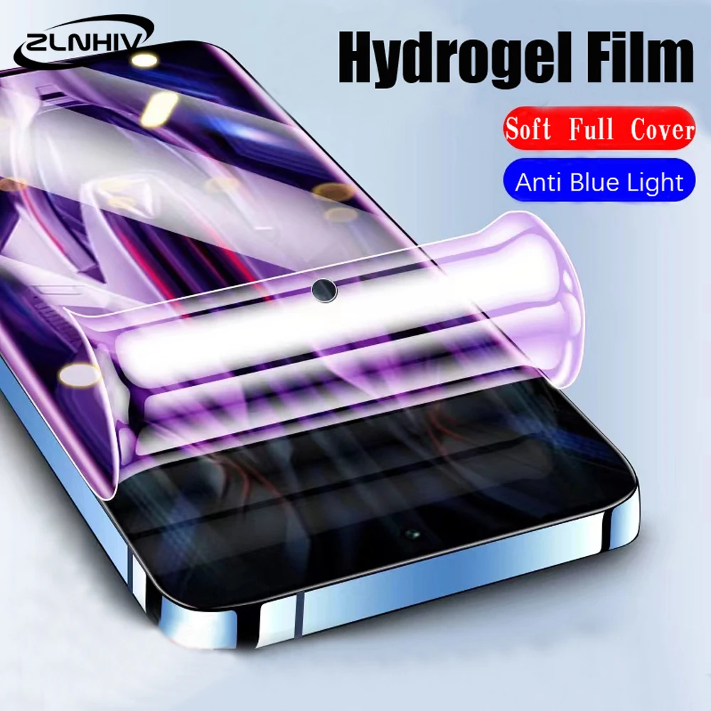 

ZLNHIV 9D For Redmi k30s k30i k40s k50i k30 k40 k50 pro plus Gaming Ultra hydrogel film screen protector protective full cover