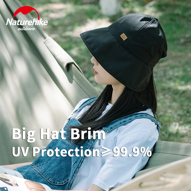 Naturehike Outdoor Ultralight Folding Sunscreen Fashion Breathable Travel Hiking Camping Fishing Big Hat Brim Fisherman Hat