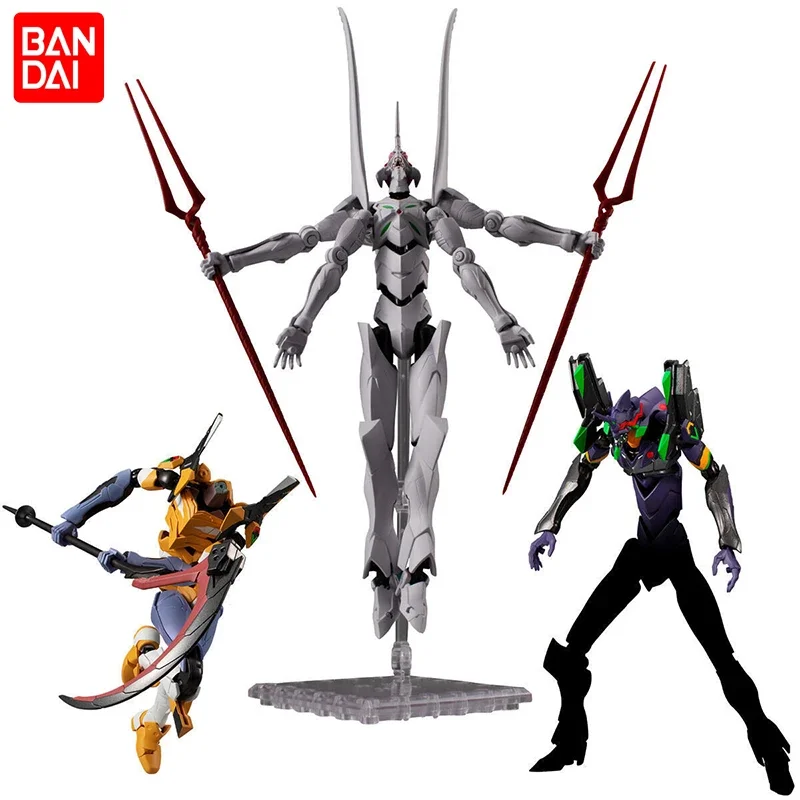 Bandai Eva Frame 00 09 13 Shokugan Rebuild Of Evangelion 02 Edition The Gun Of Cassio Candy Toys Anime Action Figure Model Gift