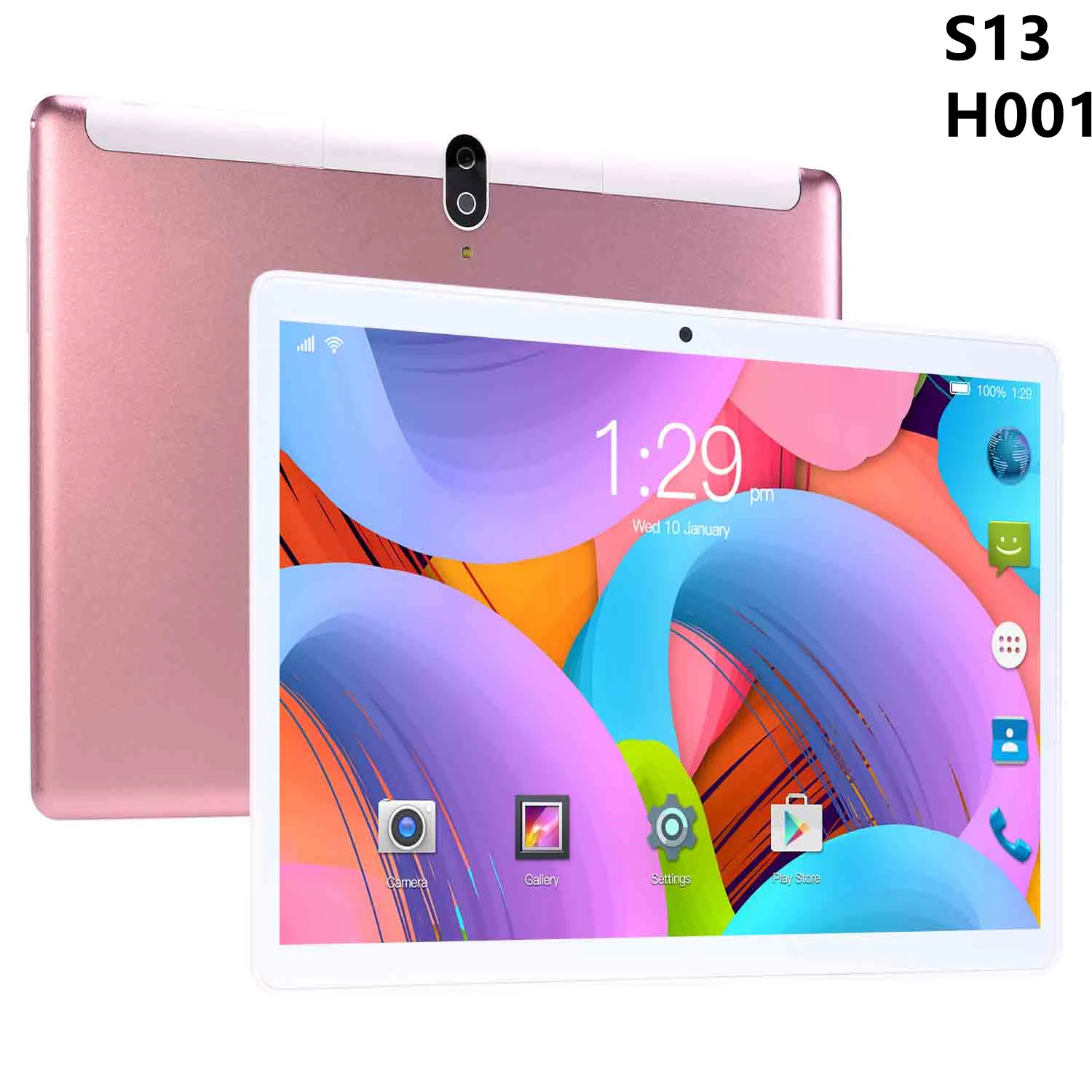 Firmware Dual SIM S13 8800mAh Tablet PC 5G Hоутбук Android 10 12GB 512GB 10.1 Inch 10 Core Google Laptop Netbook GPS LTE Pad Pro best writing tablet Tablets