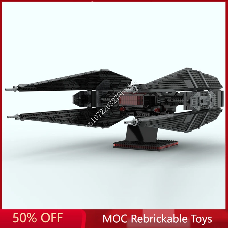 

7234PCS MOC Space Battle Series KYLO REN TIE FIGTHER UCS Model Building Blocks Technology Bricks Assembly Toys Birthday Gifts
