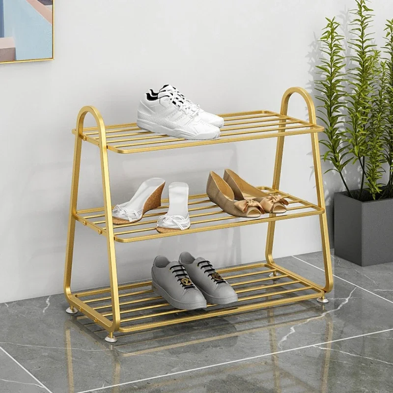 

Multi-layer Simple Nordic Shoe Rack Simple Doorstep Light Luxury Storage Exquisite Household Economical Dustproof Shoe Cabinets