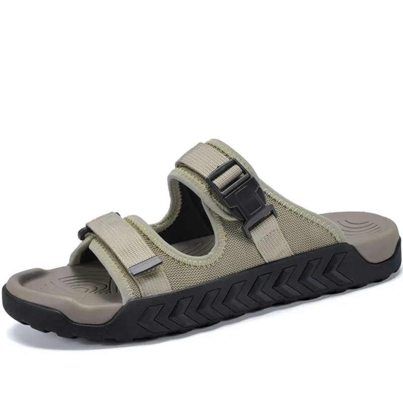 Men Sports Slippers Outdoor Thick Bottom Breathable Beach Sandals Summer Casual Shoes