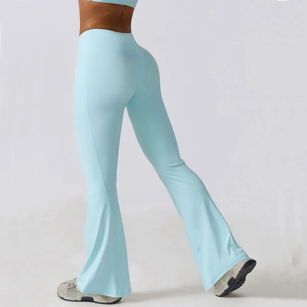 Wide Leg Pants for Women Women Workout Out Pocket Leggings Fitness