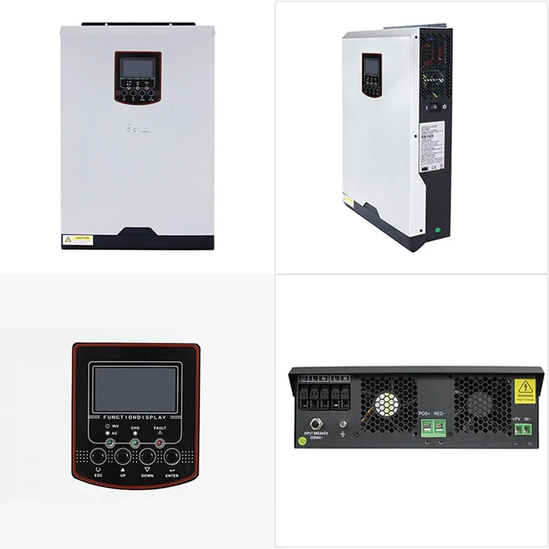 5.5KW Hybrid Off-Grid Solar Inverter 220V MPPT Includes DC/AC Char Controller Sy