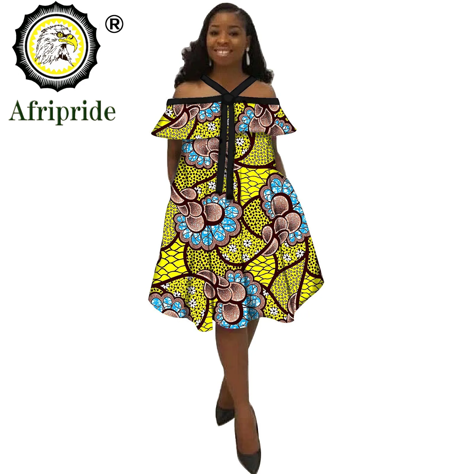 African Dresses for Women's Explosion Models Spring Positioning Printing Ethnic Skirt with Bow Tie AFRIPRIADE S1925027 0 10 bar anti explosion hydraulic oil fuel pressure sensor ip67 air hvac water pressure transmitter for lpg with rs485 modbus