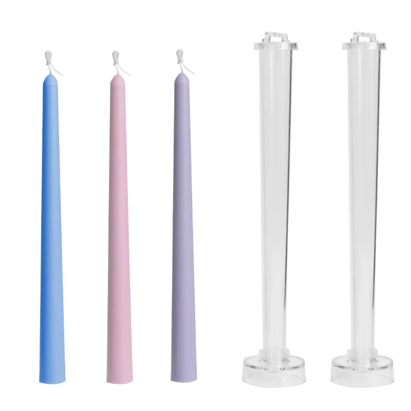 Elegant Candle Mold Kit for Handmade Creations - Long Pole Design for DIY Candlelight Dinners