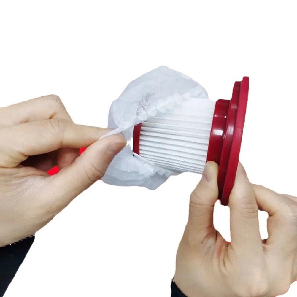 100 stücke Staubsauger Filter Mesh Schutzhülle Vliesstoff Für Staubsauger Vlies Stoff Filter Mesh Ersatzteile – Detail 4