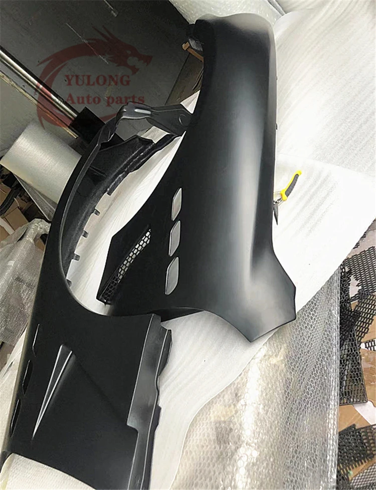 FRP or semi-carbon fiber MC style front bumper rear bumper side skirt fender Exhaust pipe for Maserati Granturismo GT - - Racext 23