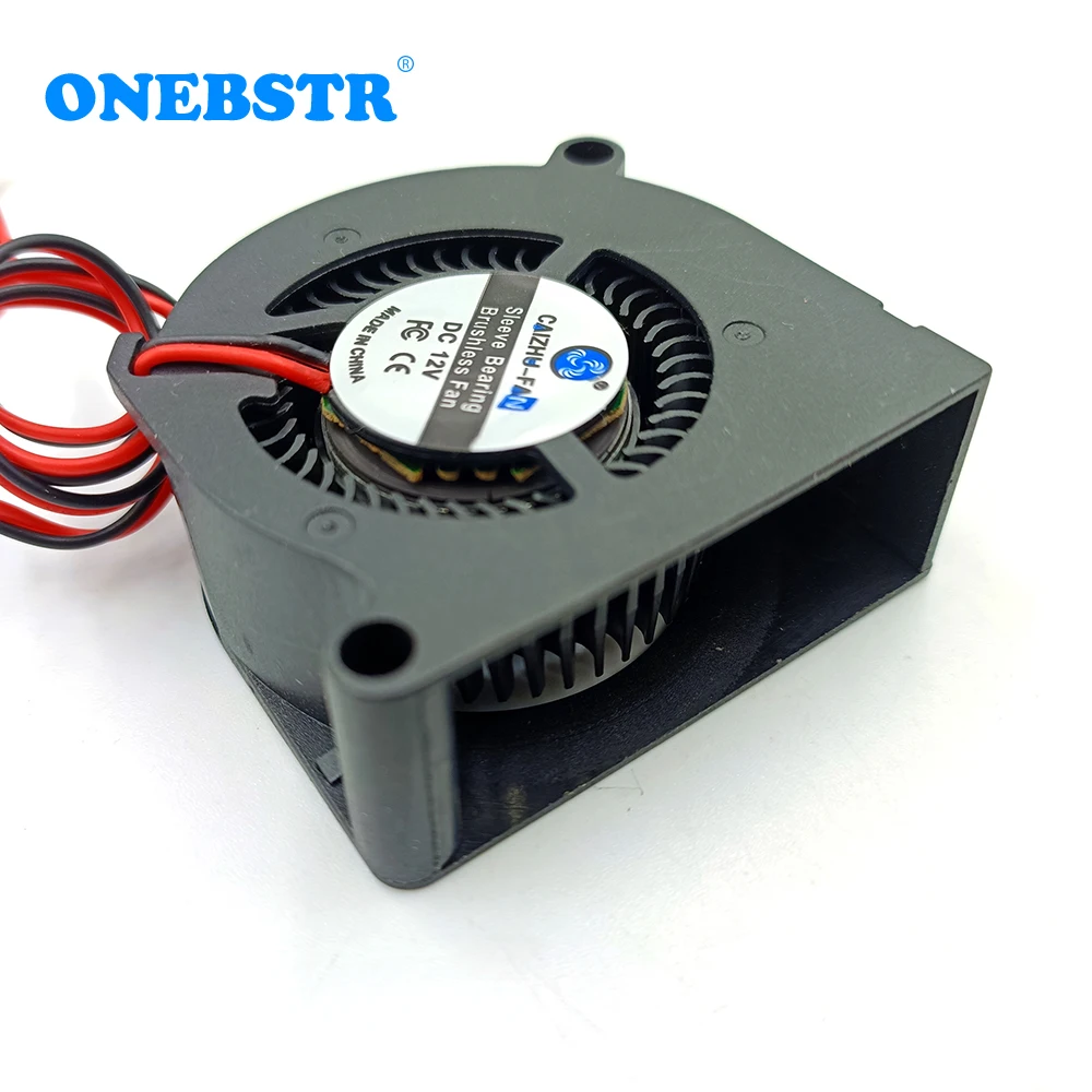 Brushless Cooling Turbo Fan Sleeve Bearing Acessórios para Projetores Turbina Blower Large Air Outlet dc 5v 12v 24v 5020 - Imagem 5