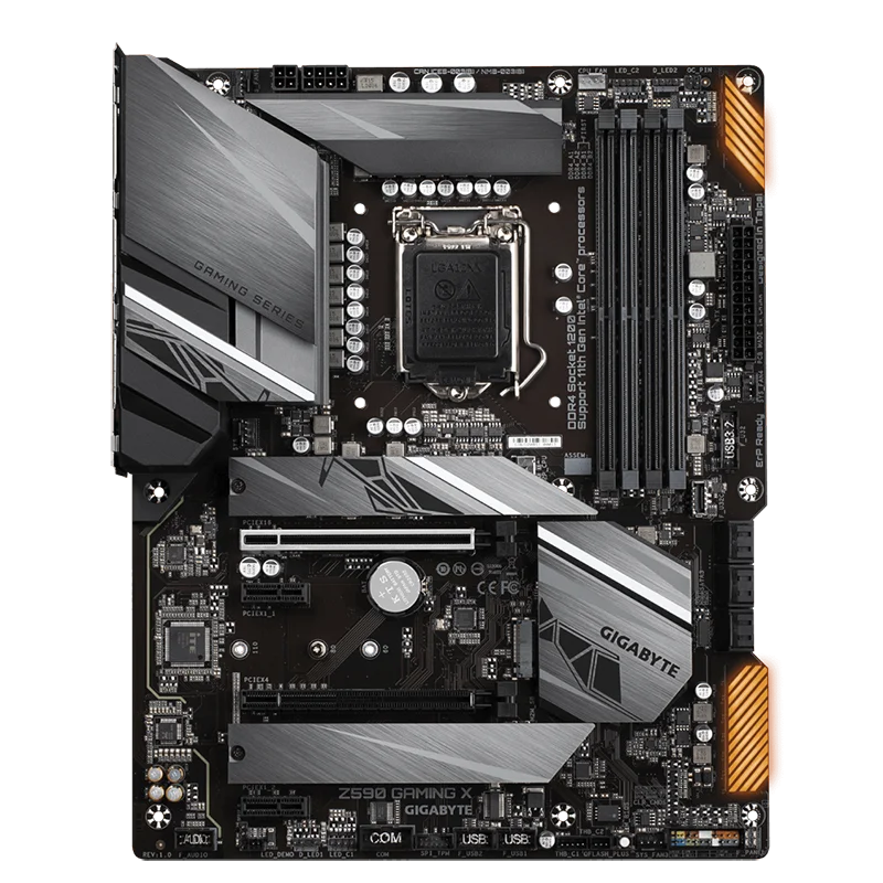 Gigabyte Z590 Gaming X Lga1200 Con Scheda Madre Intel Atx Di Decima E 11A Generazione