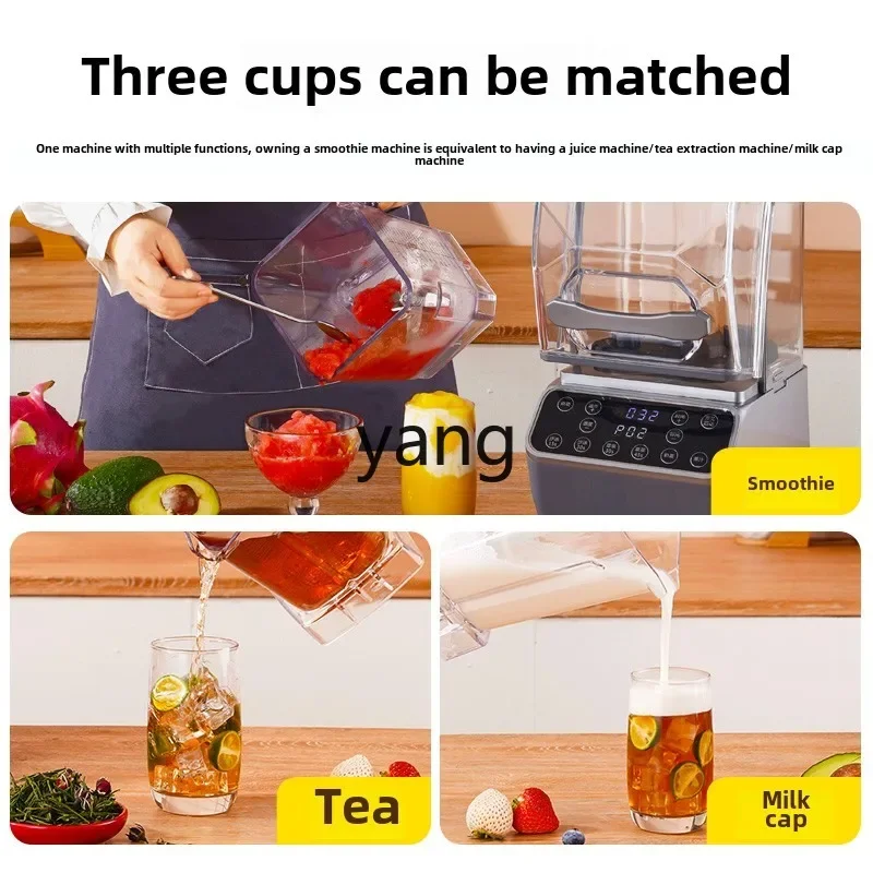 Special soundproof belt cover for commercial milk tea shop, silent juicing wall breaker