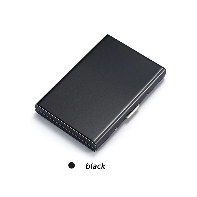 Premium Stainless Steel Anti-Theft Card Holder with 10 Slots