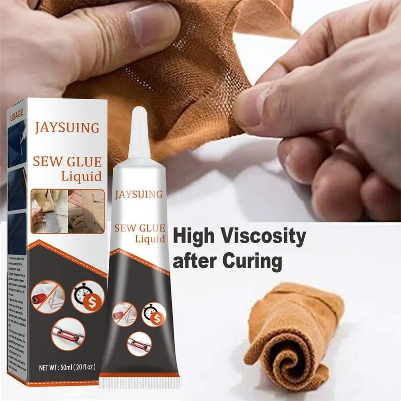 Leather Fabric Adhesive, Instant Fabric & Leather Adhesive Glue, Fabric  Glue for Clothing Permanent Washable, Cloth Repair Sew Glue, Leather Repair  Adhesive for Bonding Shoe, Clothing (1PCS) : : Home & Kitchen