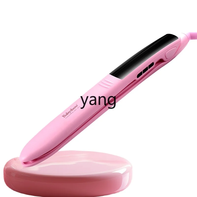 L'm'm Electric Hair Straightener Pull Straight Hair Curls Dual-Use Artifact Ironing Curler for Women Only
