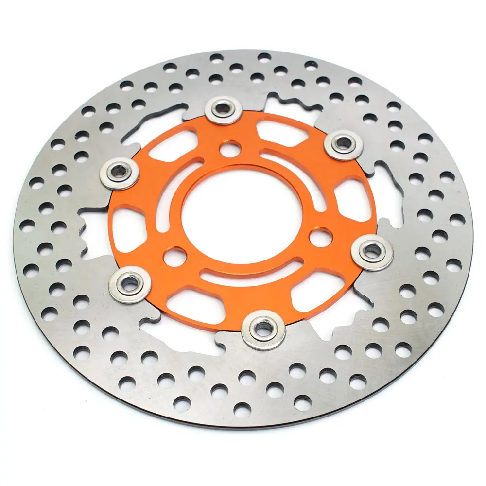 RPM Disc Brake Motorcycle 220mm Floating Disk Rotor Brake Caliper Universal 3 Hole Front Rear Wheel For Yamaha Scooters Niu