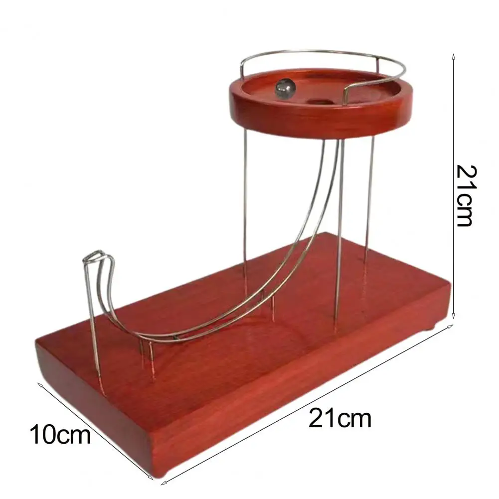 6Pcs Set Science Toy Classic Stress Relief Metal Kinetic Art Perpetual Decorative Toy Home Decoration