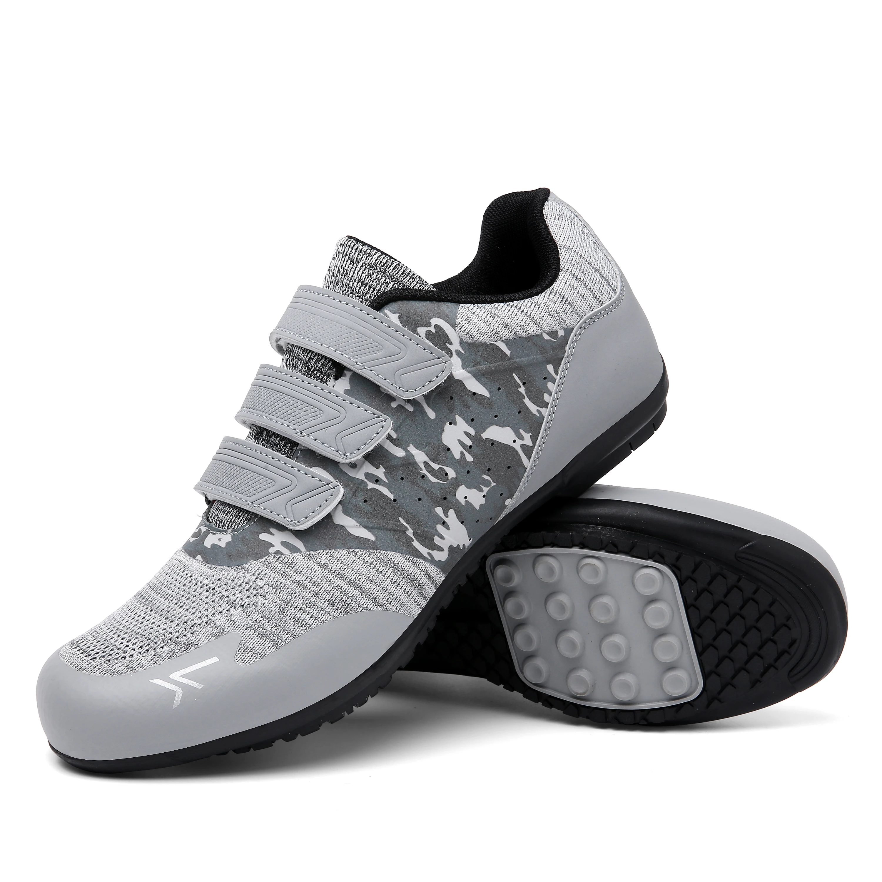 Ultralight Big Size 37-49 Cycling Shoes Breathable MTB Pedel Cleat Shoes Self-Locking Racing Road Bike SPD Shoes Bicycle Sneaker 6