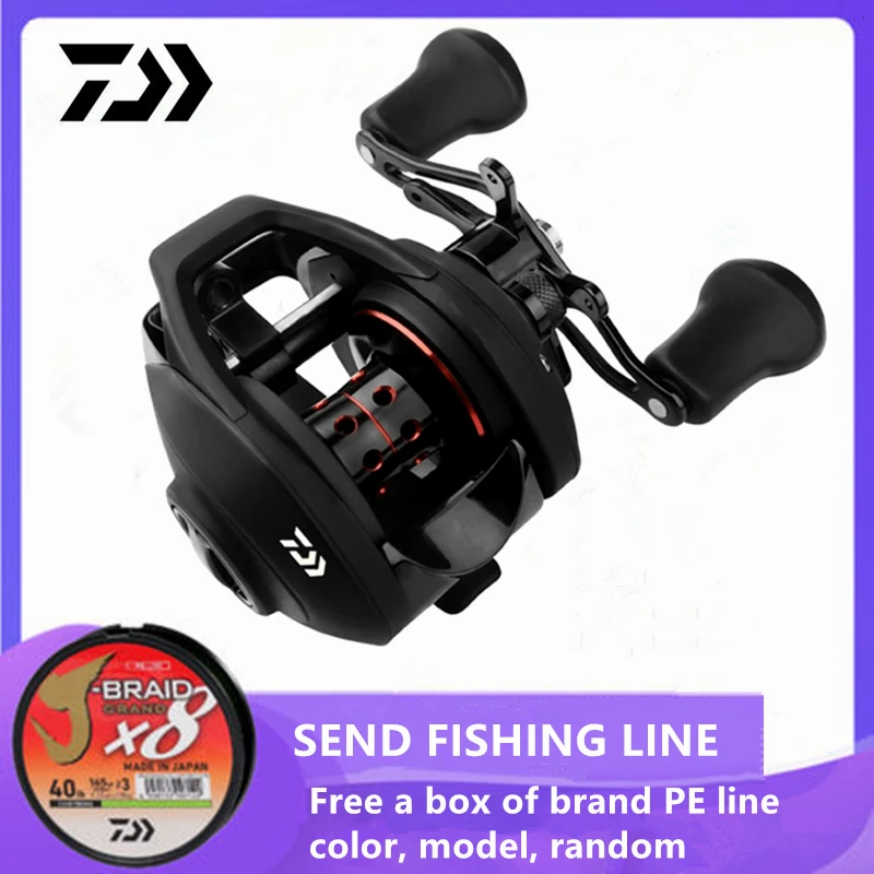 

DAIWA High-speed Left and Right Fishing Line Reel, Maximum Towing Accessories 10kg, Applicable To All Water