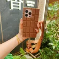 With strap Brown