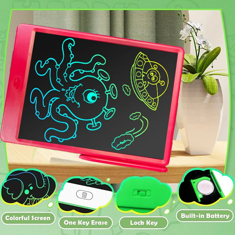 6.5/10 inch LCD writing board Drawing Toys drawing tablet for children Easter Halloween Christmas Thanksgiving birthday Gift educational toys lcd writing tablet drawing toy lcd drawing tablet educational drawing toy lcd writing board