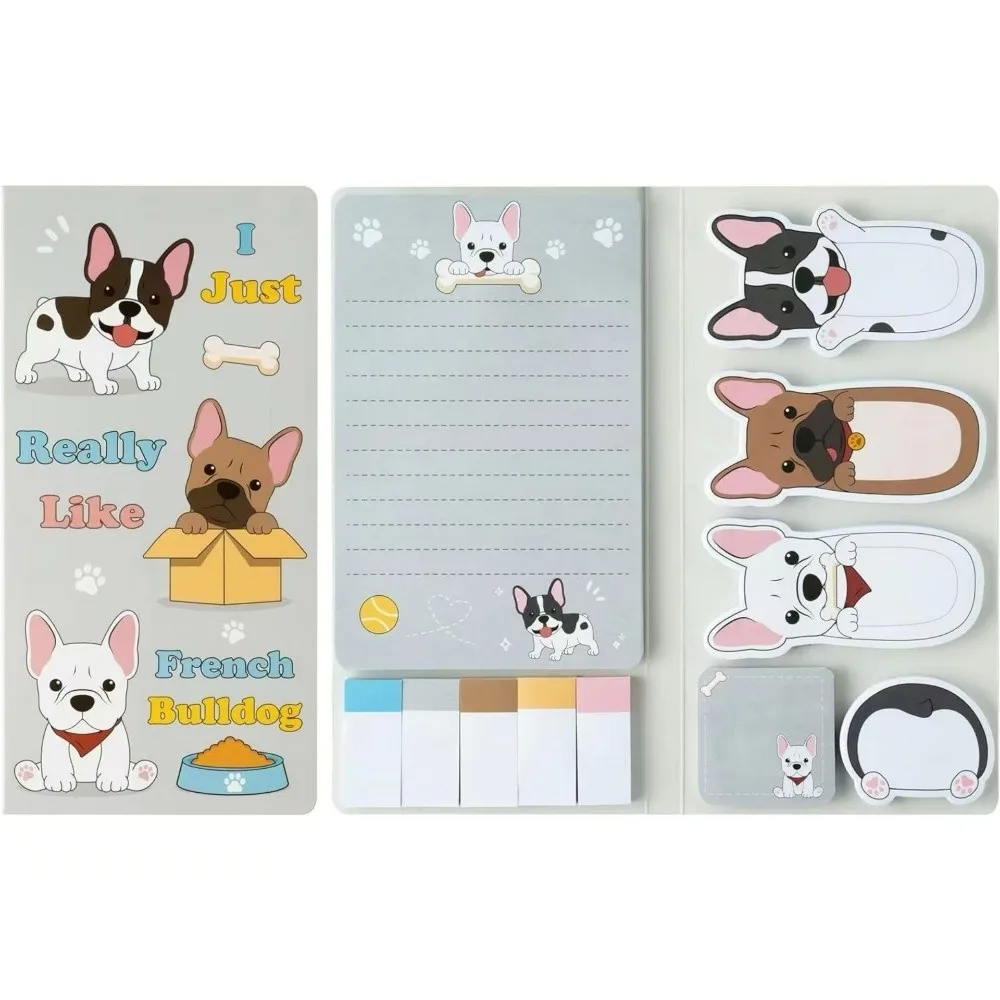 Colorful Cartoon Animal Sticky Notes Set - Cute and Funny Design Memo Pads