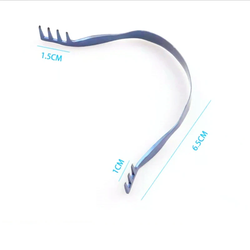 Lacrimal sac traction device surgical instrument lacrimal sac surgery hook 3*3 teeth adjustable American 3*4 traction opener