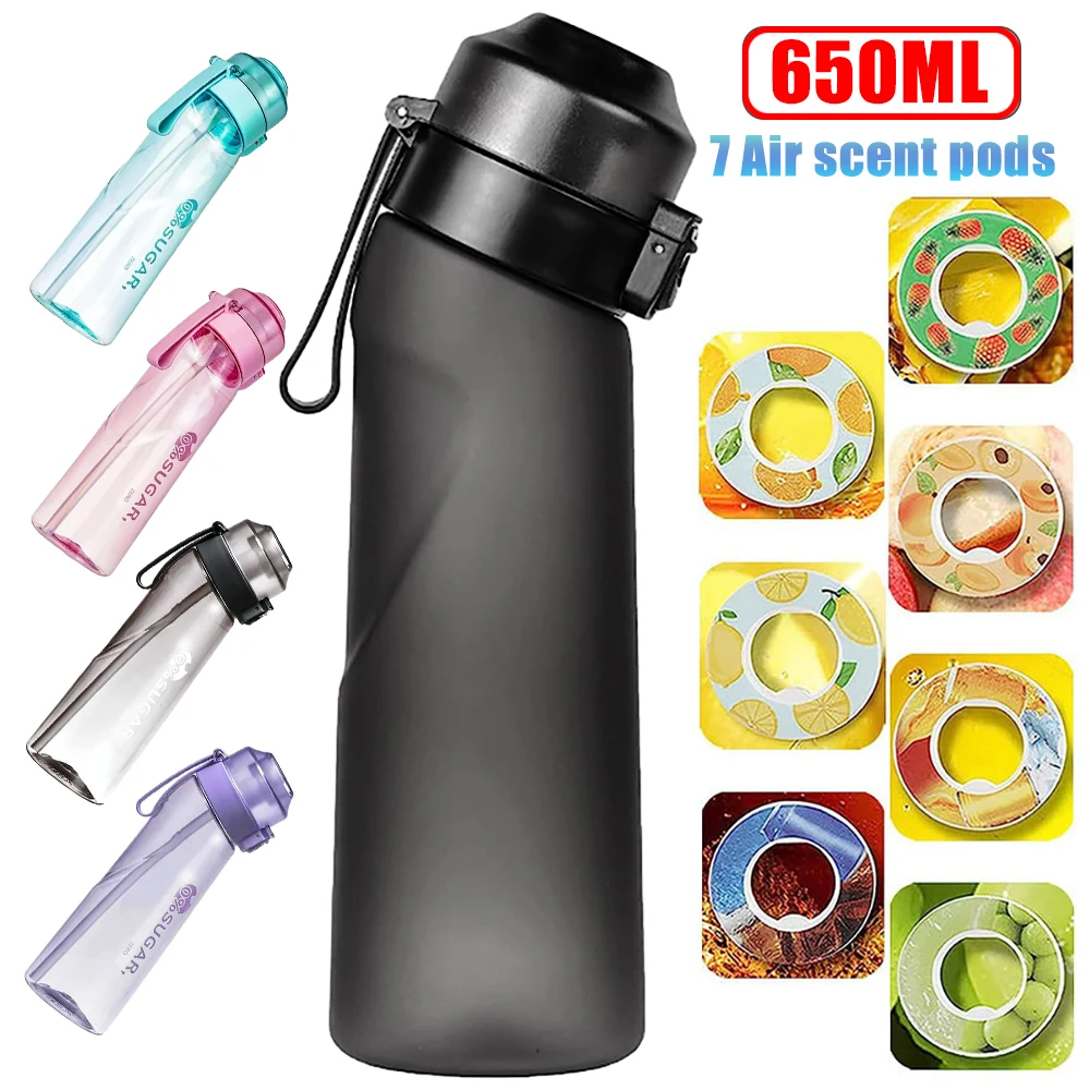 Air Up Flavored Water Bottle Scent Water Cup Flavored Sports Water Bottle  Suitable for Cir Outdoor Sports Fitness Water Bottle - AliExpress