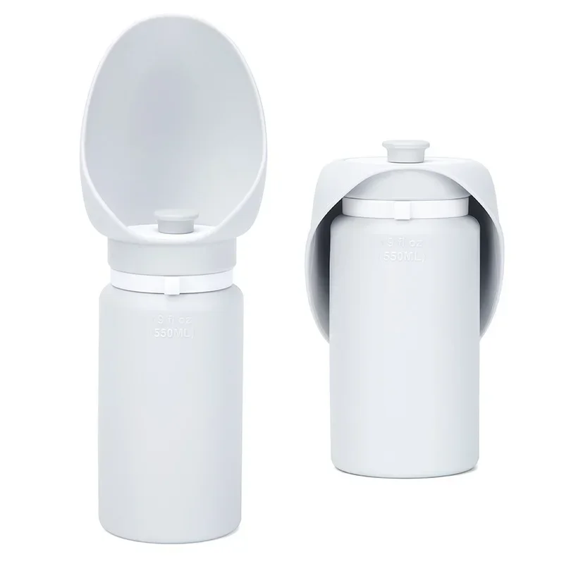 Silicone Portable Pet Water Cup Outdoor Travel Collapsible Leakproof Dog Water Bottle Bowl for Hiking 5