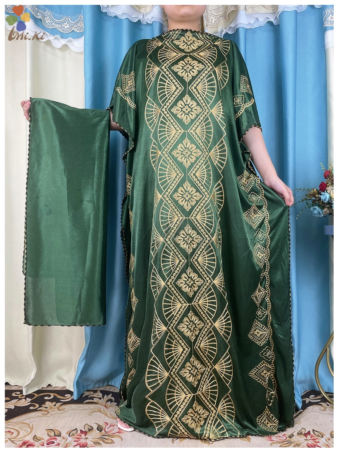 2023 New African Abaya Women Prayer Clothing High Quality Embroidered Dress Dubai Muslim luxury clothing Islamic Clothing