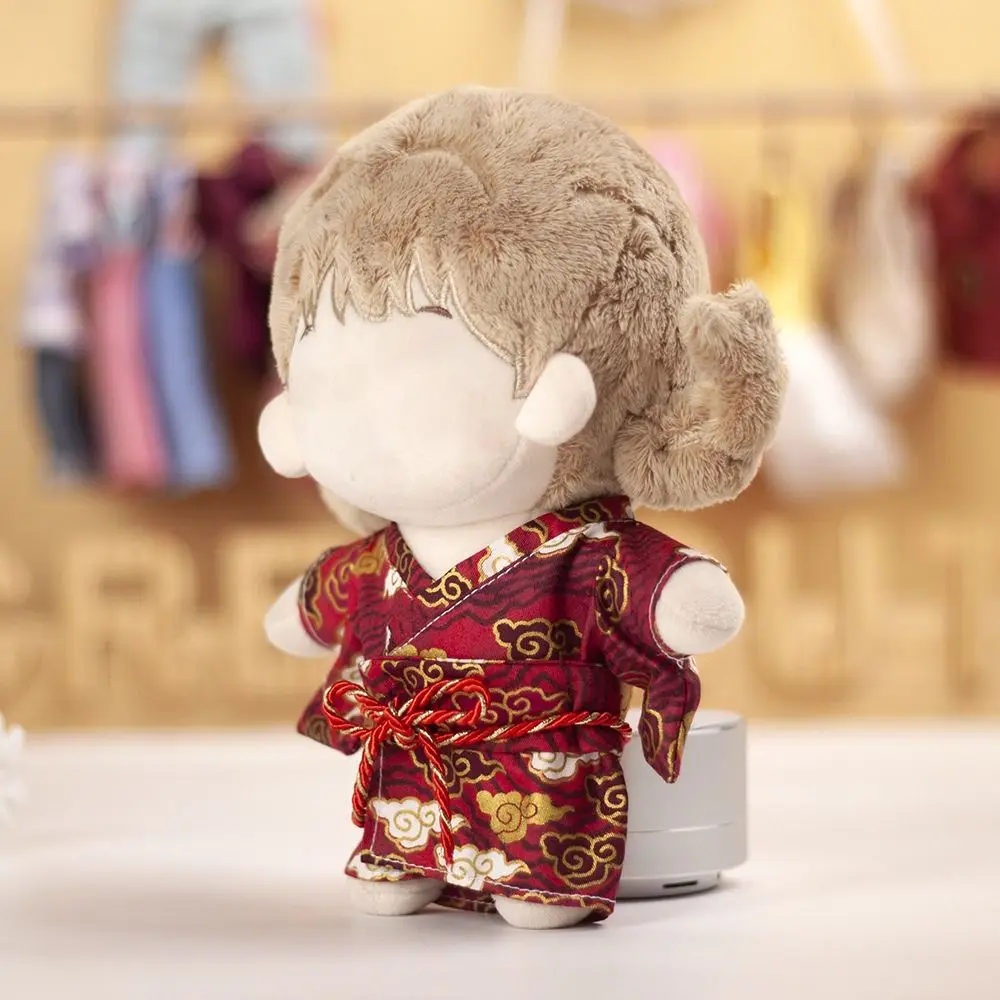20CM Doll Clothes Cute Plush Dolls Chinese Style Idol Doll Clothes Suit Toy Clothing Dolls Accessories without Dolls