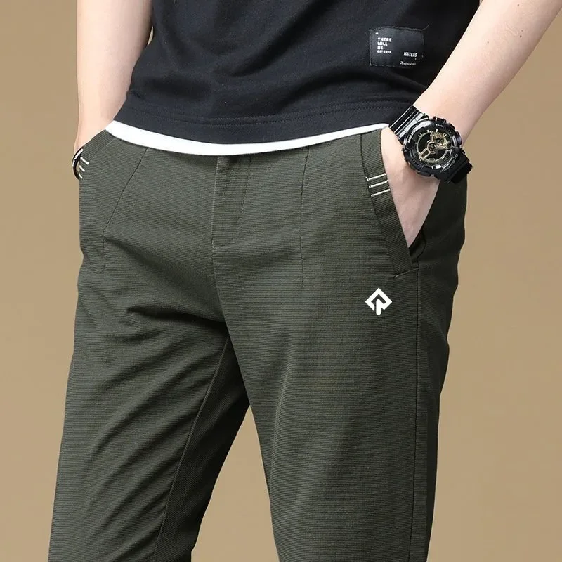 Korea Men Golf Pants Spring Golf Clothing Apparel Sweatpants Tennis Pants Fashion Casual Elasticity Man Wear Trousers
