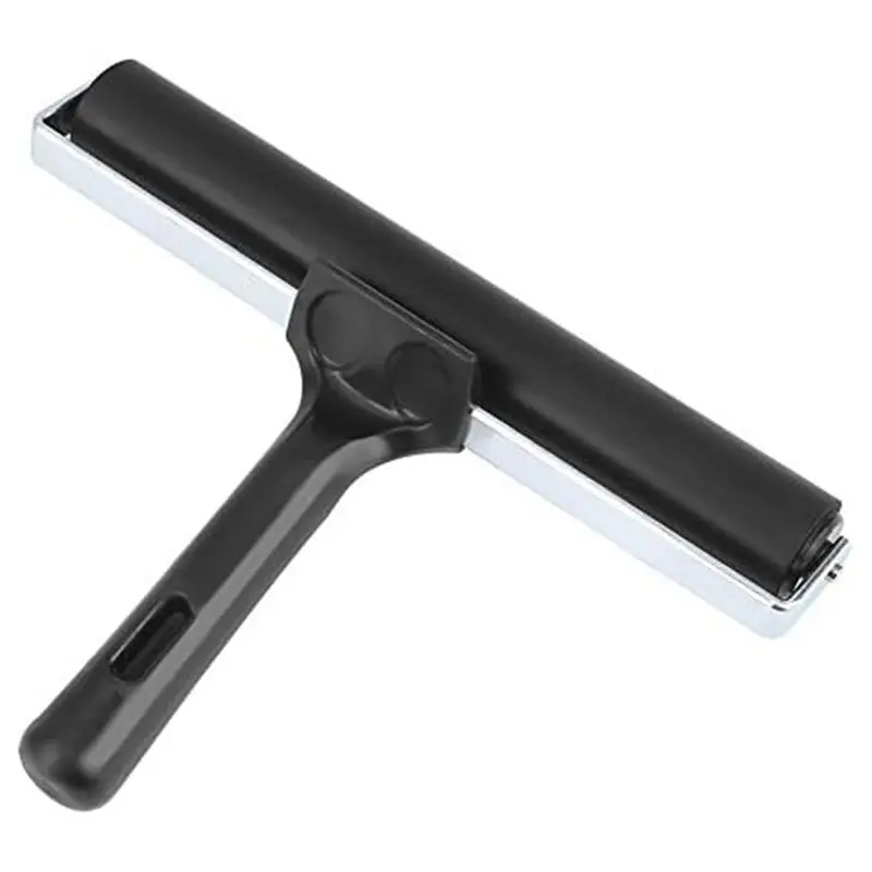 N84R 3Pcs 8인치 고무 롤러, DIY 아트 공예 페인팅, 인쇄, 판화, 잉크 및 스탬핑용 브레이어 롤러 브러시
